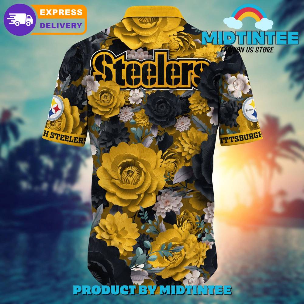 Nfl Pittsburgh Steelers Flower Summer Hawaiian Shirt 30Uf093148 – Utopia Fashion