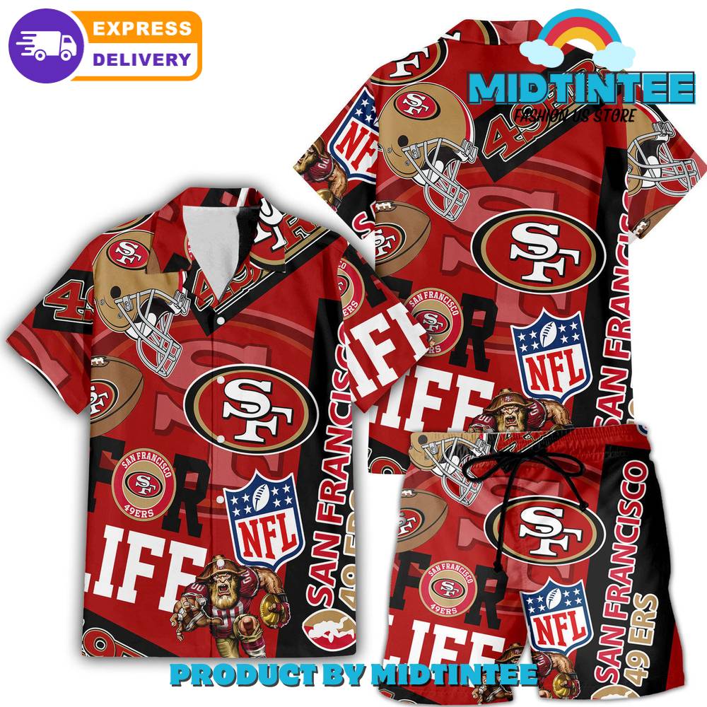 Nfl San Francisco 49Ers Combo Hawaiian Shirt And Short 30Uf093149 – Utopia Fashion