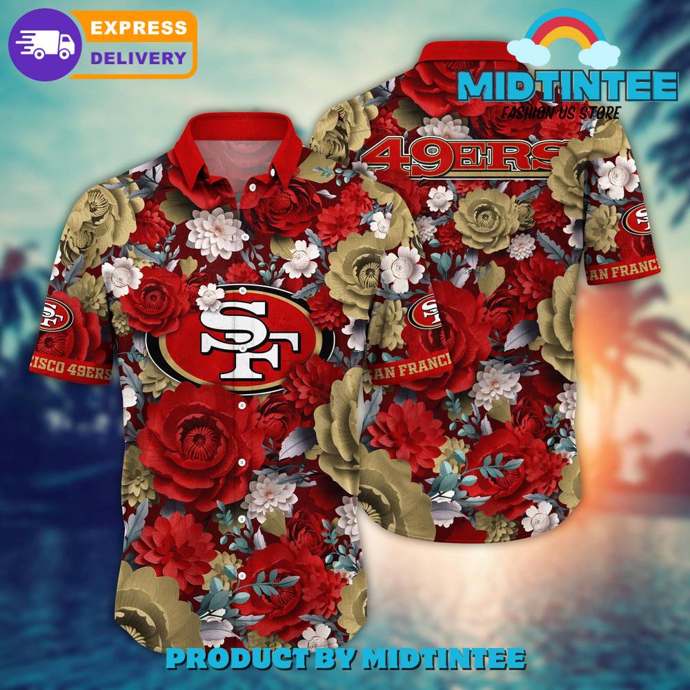 Nfl San Francisco 49Ers Flower Summer Hawaiian Shirt 30Uf093150 – Utopia Fashion