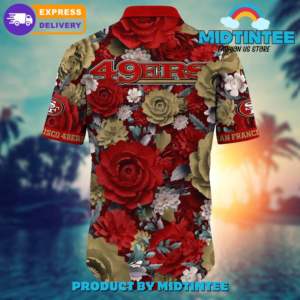 Nfl San Francisco 49Ers Flower Summer Hawaiian Shirt 30Uf093150 – Utopia Fashion