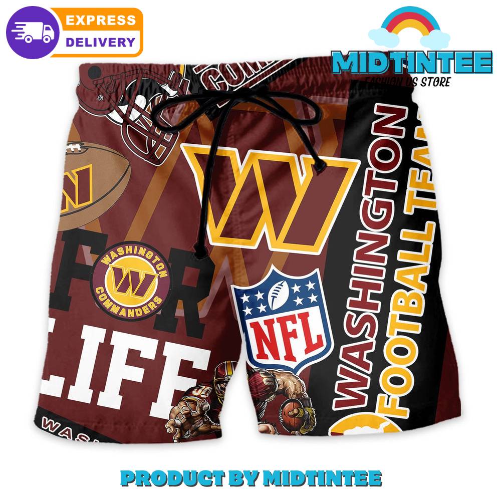 Nfl Washington Commanders Combo Hawaiian Shirt And Short 30Uf093157 – Utopia Fashion