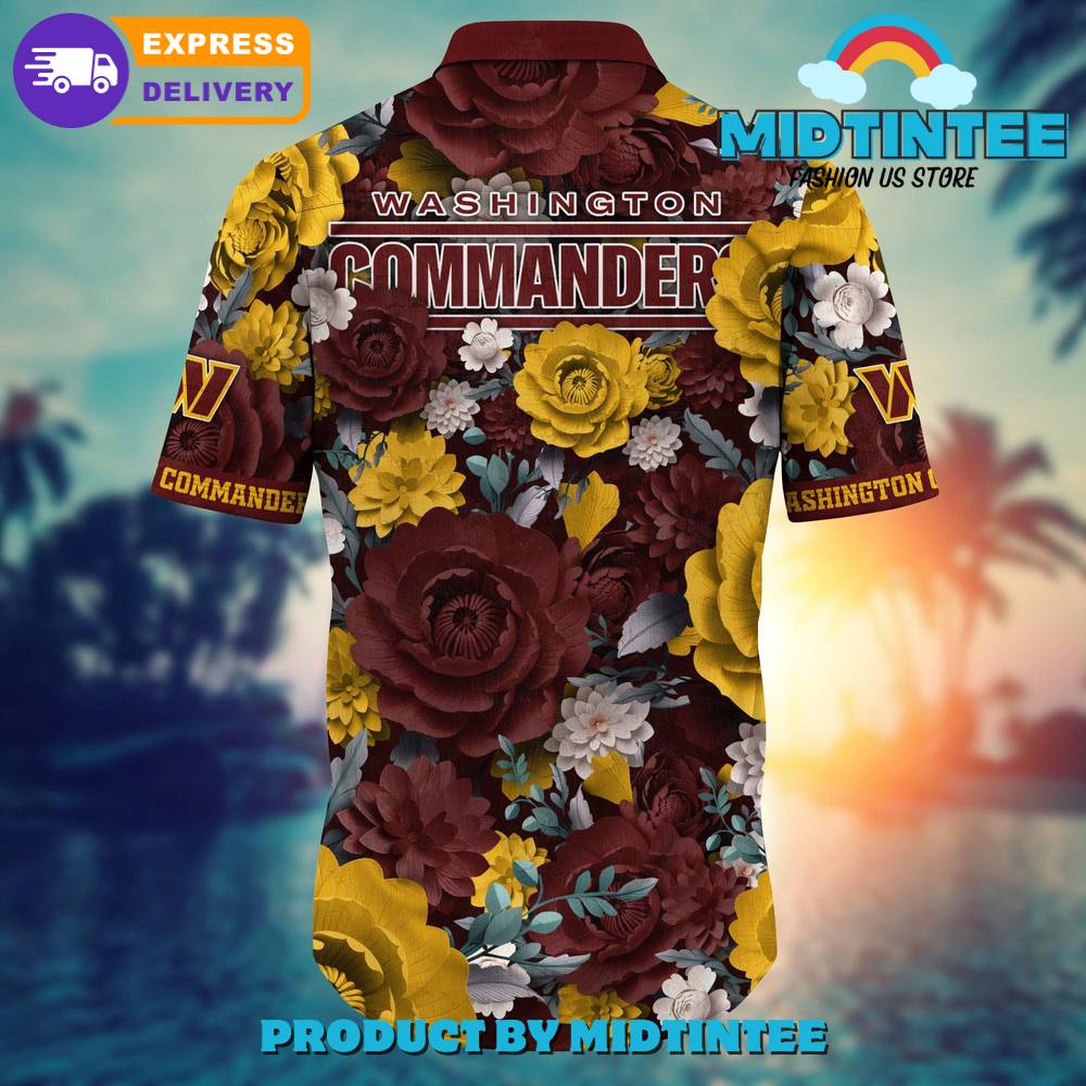 Nfl Washington Commanders Flower Summer Hawaiian Shirt 30Uf093158 – Utopia Fashion