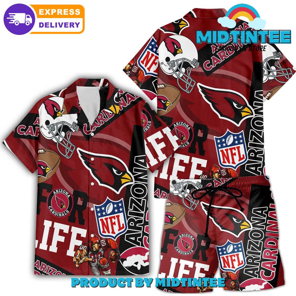 Nfl Arizona Cardinals Combo Hawaiian Shirt And Short 30Uf093091 – Utopia Fashion