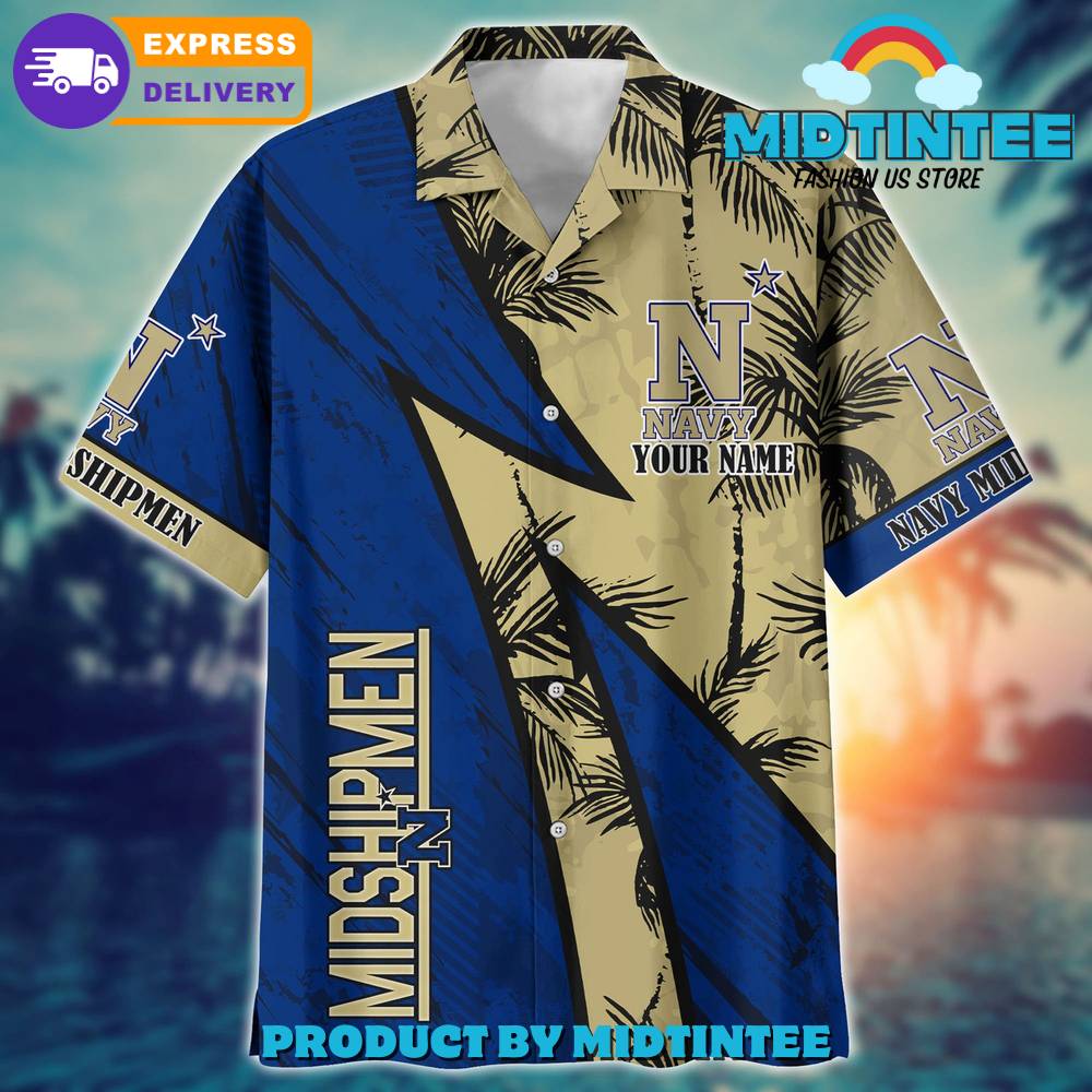 Navy Midshipmen Personalized Hawaiian Shirt Trending Summer 30Uf093050 – Utopia Fashion