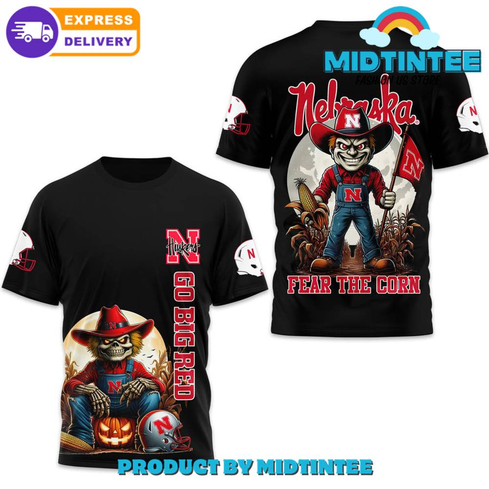 Nebraska Cornhuskers Fear The Corn Shirt 30Uf095090 – Utopia Fashion