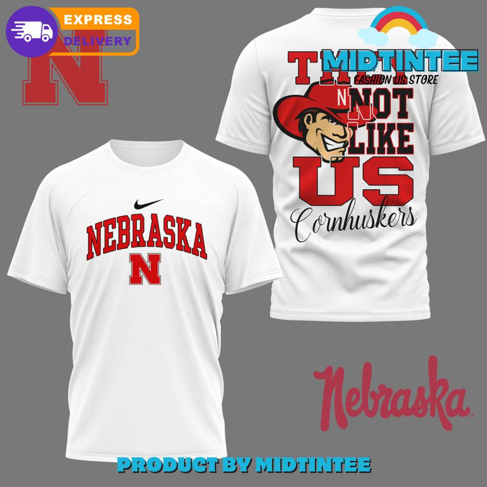 Nebraska Cornhuskers They Not Like Us White Shirt 30Uf095093 – Utopia Fashion