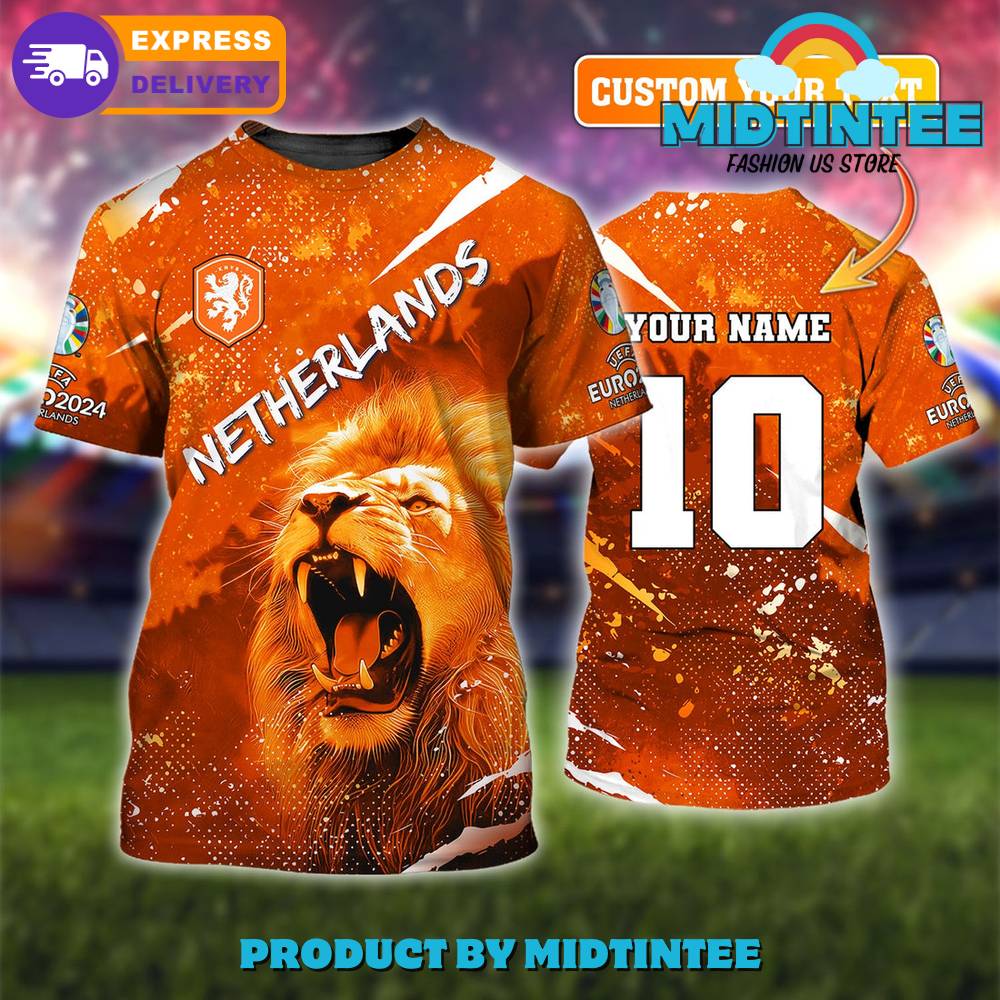 Netherlands Euro Football Custom Name Shirt 30Uf095094 – Utopia Fashion