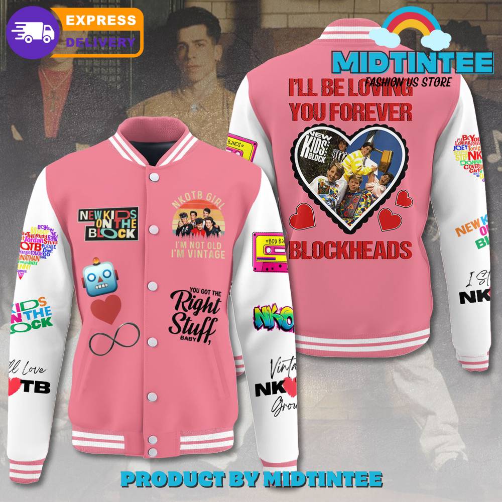 New Kids On The Block Happy Valentine Baseball Jacket 30Uf092374 – Utopia Fashion