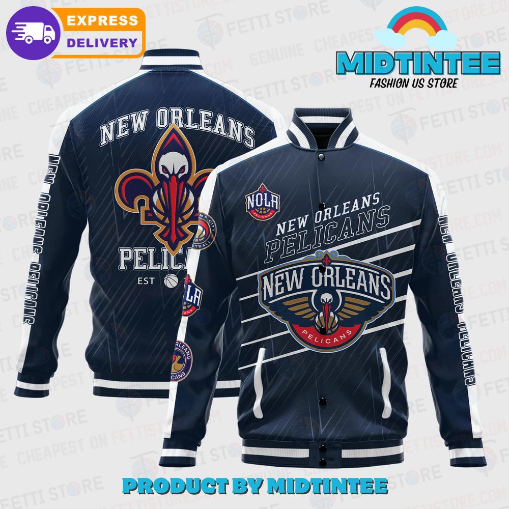 New Orleans Pelicans Nba Varsity Jacket 30Uf092377 – Utopia Fashion