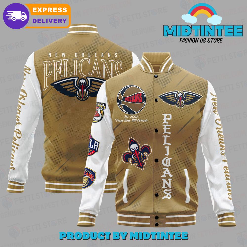 New Orleans Pelicans National Basketball Association Varsity Jacket 30Uf092375 – Utopia Fashion