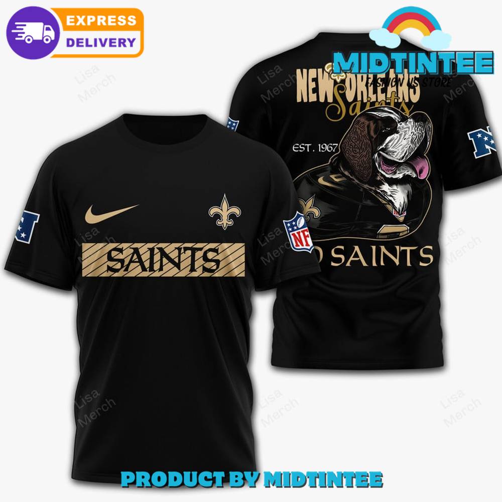 New Orleans Saints Nfl Black Shirt 30Uf095100 – Utopia Fashion