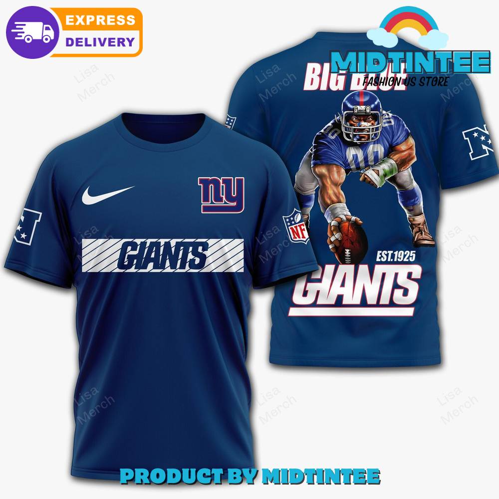 New York Giants Nfl Blue Shirt 30Uf095102 – Utopia Fashion