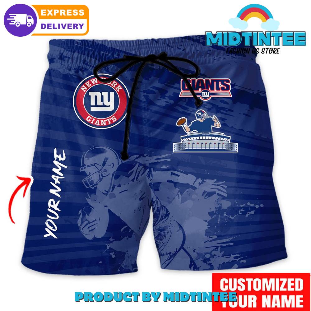 New York Giants Personalized Combo Hawaiian Shirt And Short 30Uf093078 – Utopia Fashion