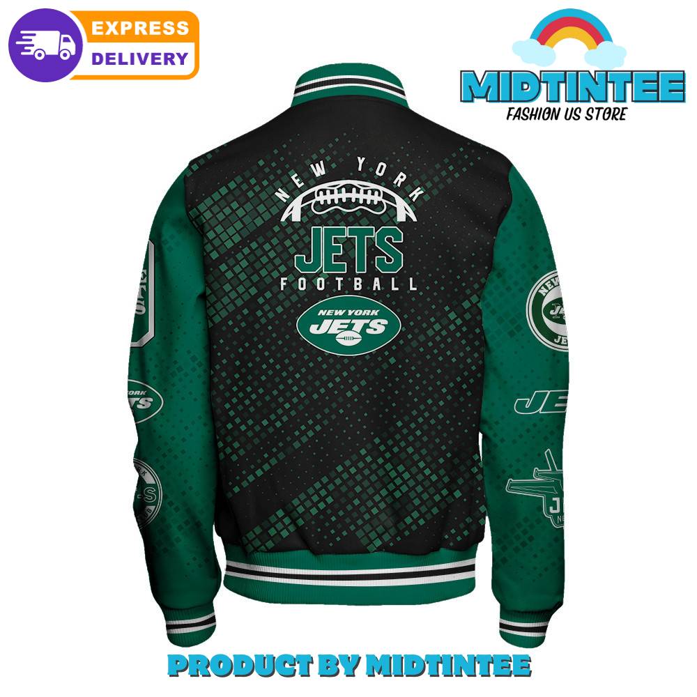 New York Jets Nfl Pattern Baseball Jacket 30Uf092387 – Utopia Fashion