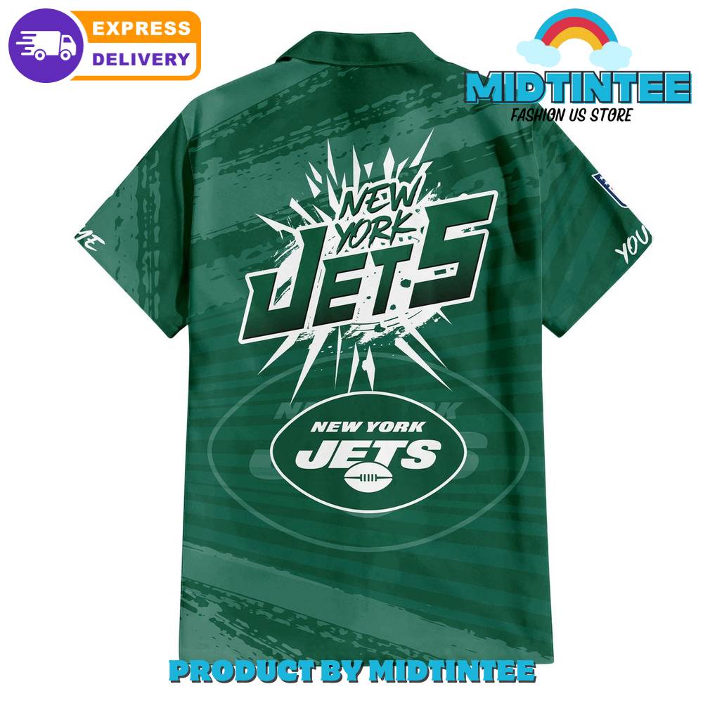 New York Jets Personalized Combo Hawaiian Shirt And Short 30Uf093080 – Utopia Fashion