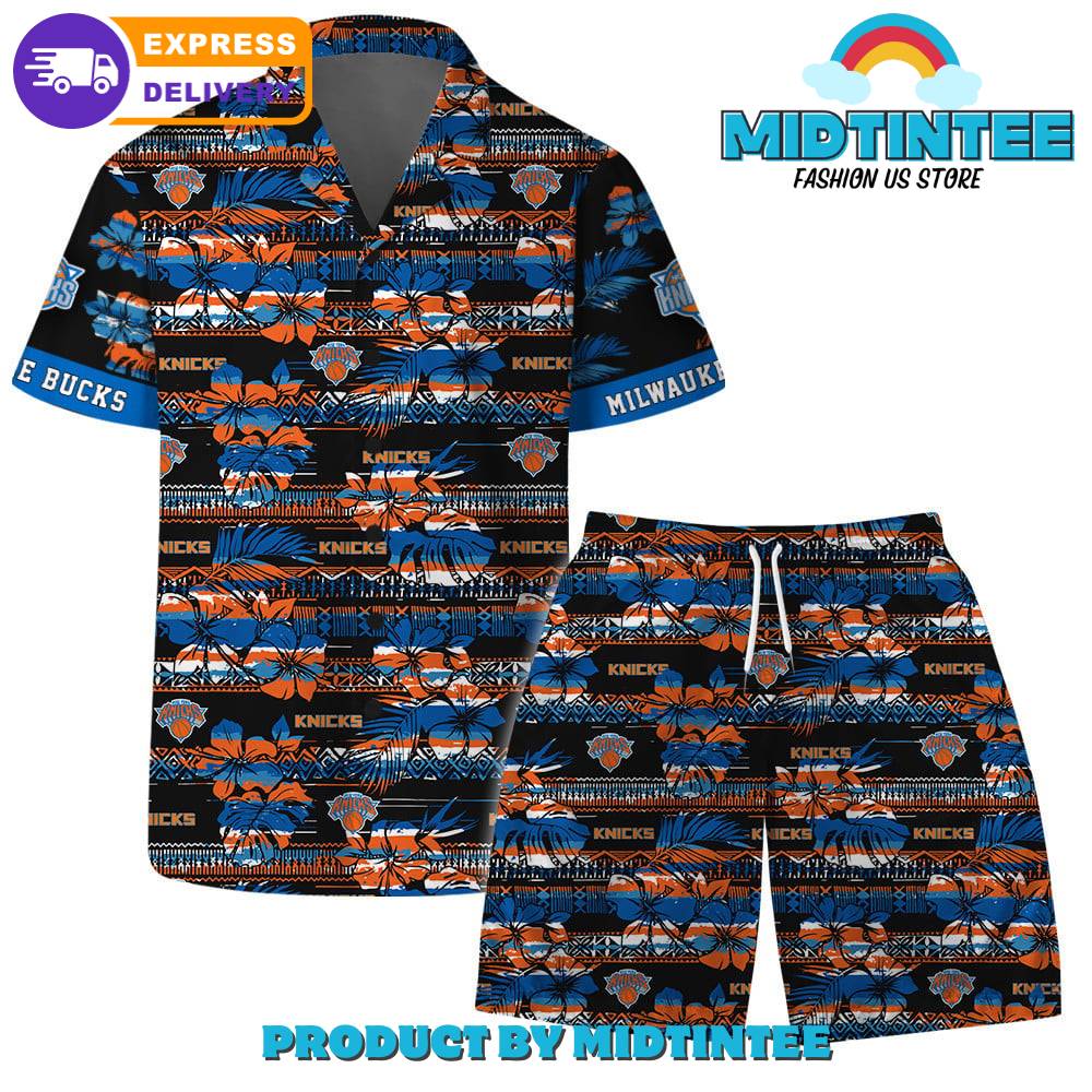 New York Knicks Team Pattern Vintage Combo Hawaiian Set 30Uf093086 – Utopia Fashion