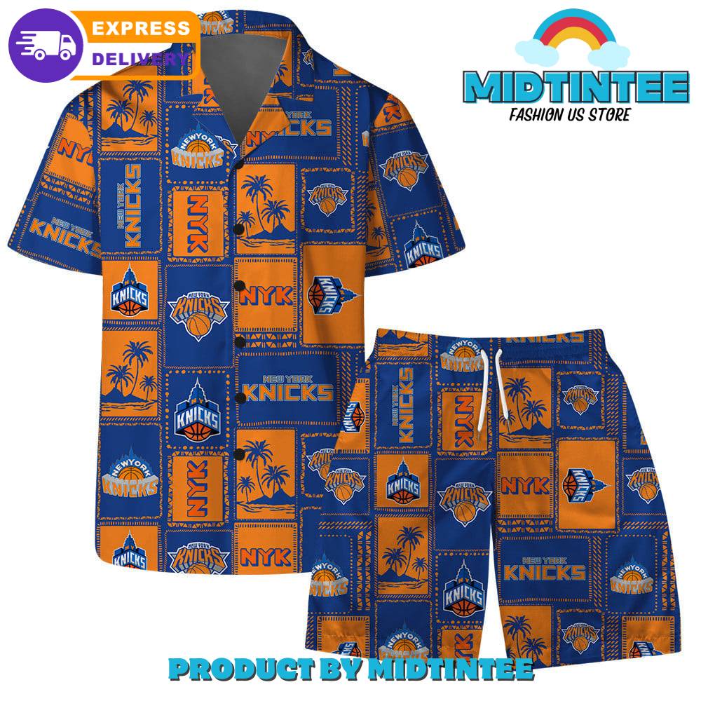 New York Knicks Team Tropical Pattern Combo Hawaiian Set 30Uf093087 – Utopia Fashion