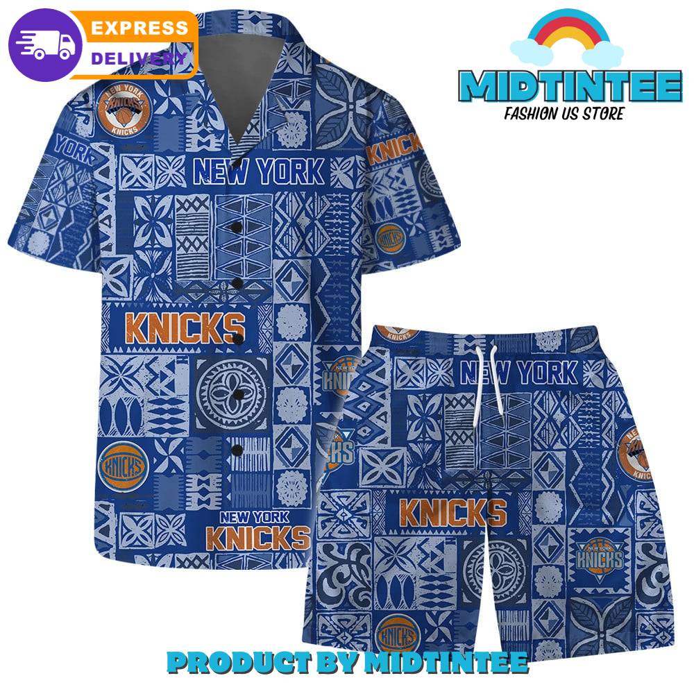 New York Knicks Tropical Pattern Combo Hawaiian Set 30Uf093088 – Utopia Fashion