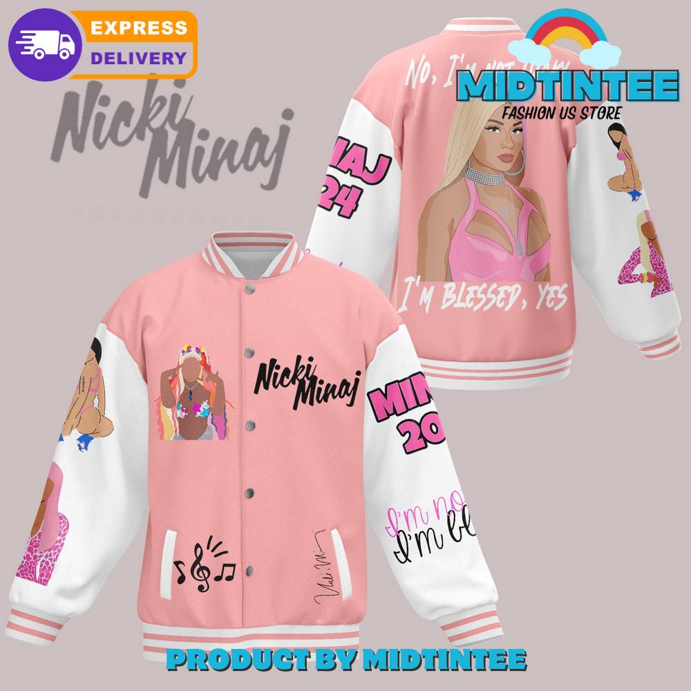 Nicki Minaj No Im Not Lucky Baseball Jacket 30Uf092413 – Utopia Fashion