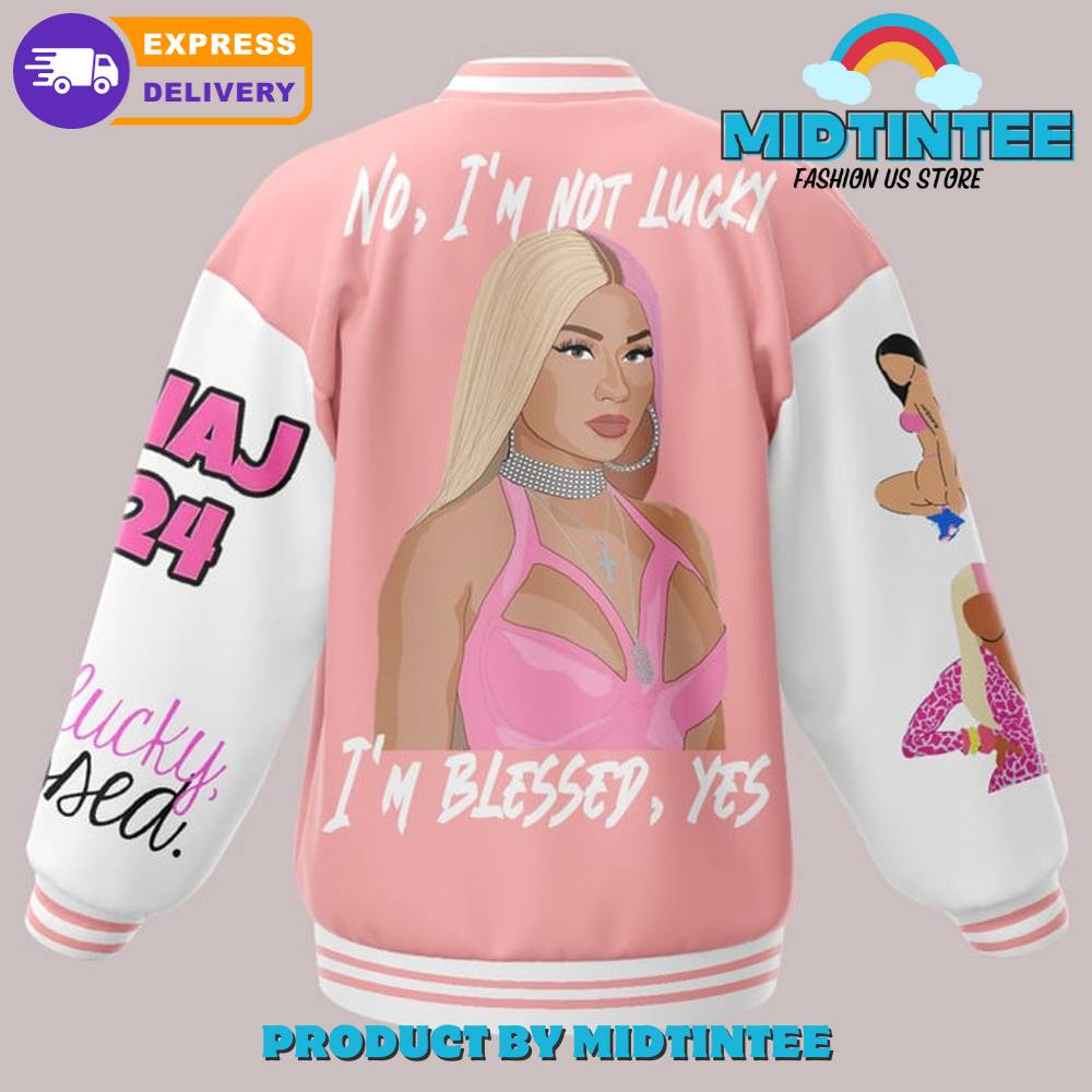 Nicki Minaj No Im Not Lucky Baseball Jacket 30Uf092413 – Utopia Fashion