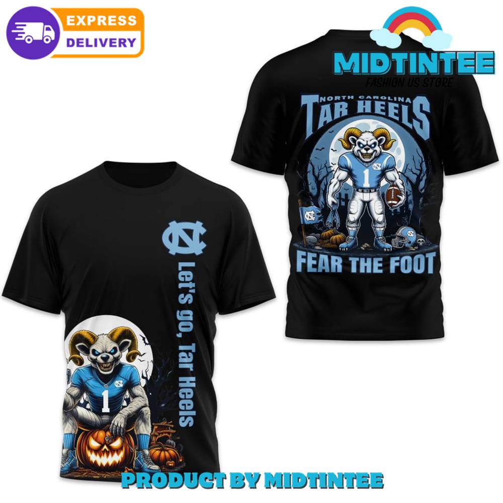 North Carolina Tar Heels Fear The Foot Shirt 30Uf095123 – Utopia Fashion