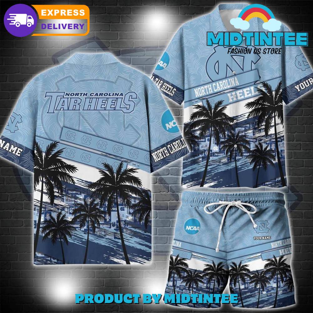 North Carolina Tar Heels Ncaa Pattern Personalized Hawaiian Set 30Uf093166 – Utopia Fashion