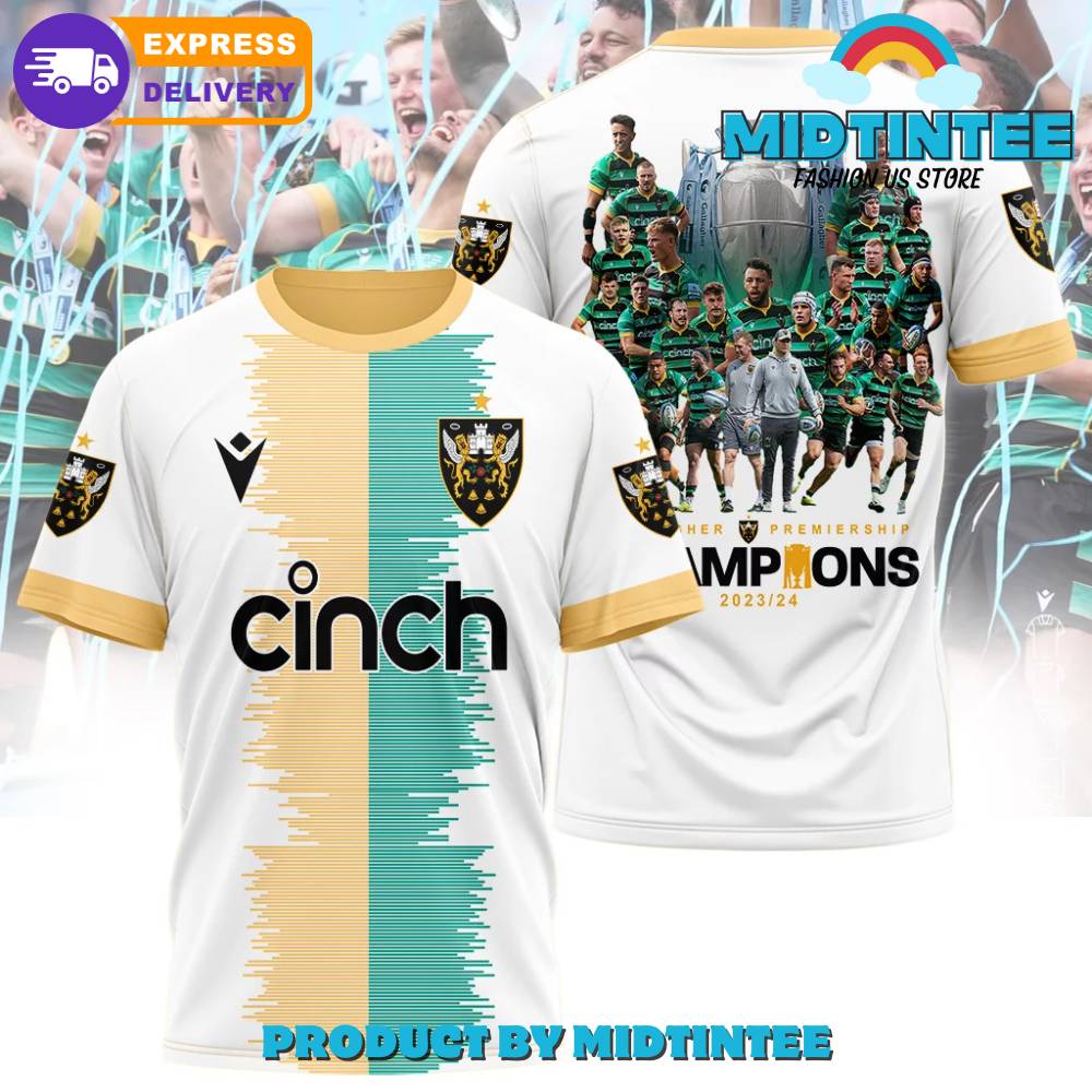 Northampton Saints Gallagher Premiership Champions Shirt 30Uf095127 – Utopia Fashion