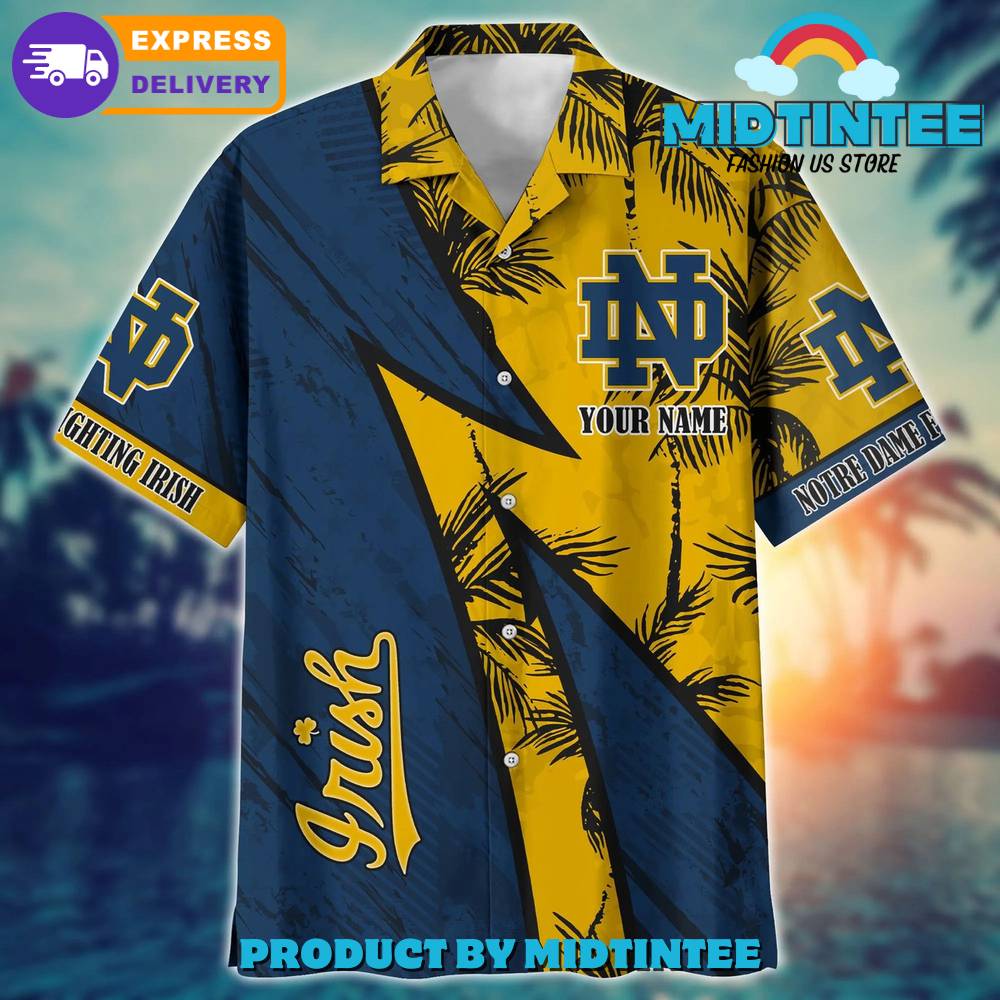 Notre Dame Fighting Irish Personalized Hawaiian Shirt Trending Summer 30Uf093179 – Utopia Fashion