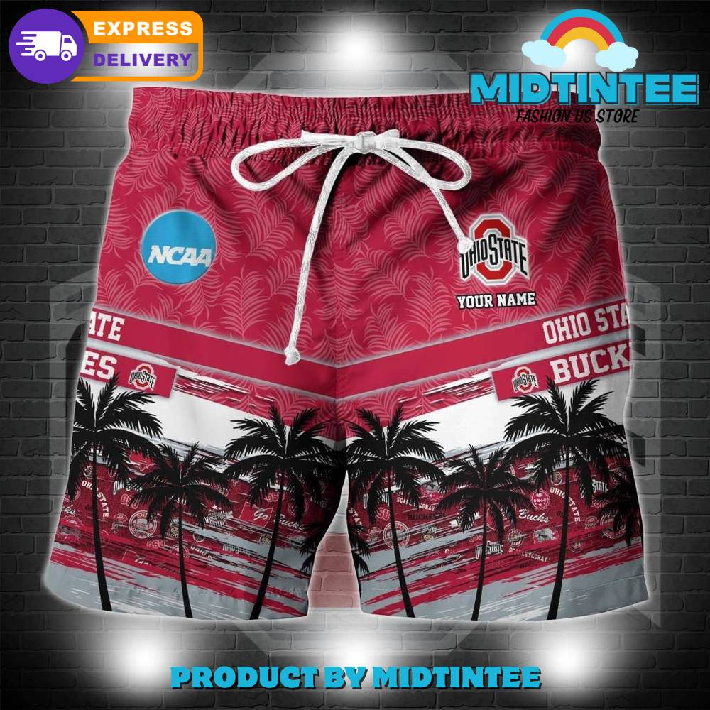 Ohio State Buckeyes Ncaa Pattern Personalized Hawaiian Set 30Uf093185 – Utopia Fashion