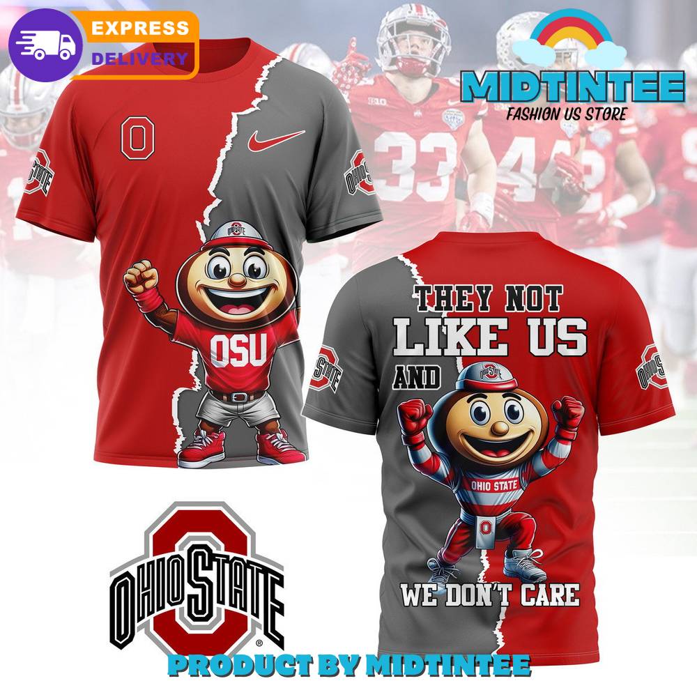 Ohio State Buckeyes They Not Like Us Shirt 30Uf095140 – Utopia Fashion