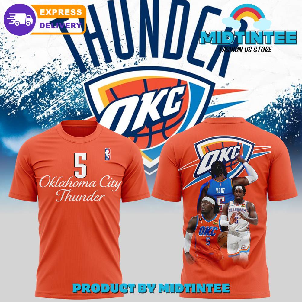 Oklahoma City Thunder New Orange Shirt 30Uf095149 – Utopia Fashion