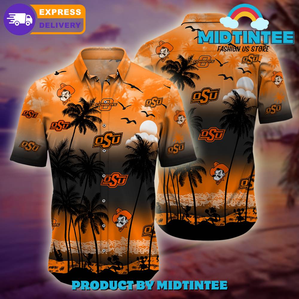 Oklahoma State Cowboys Logo Combo Hawaiian Shirt, Shorts 30Uf093194 – Utopia Fashion