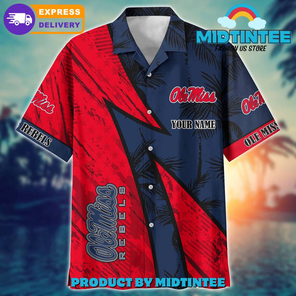 Ole Miss Rebels Personalized Hawaiian Shirt Trending Summer 30Uf093201 – Utopia Fashion