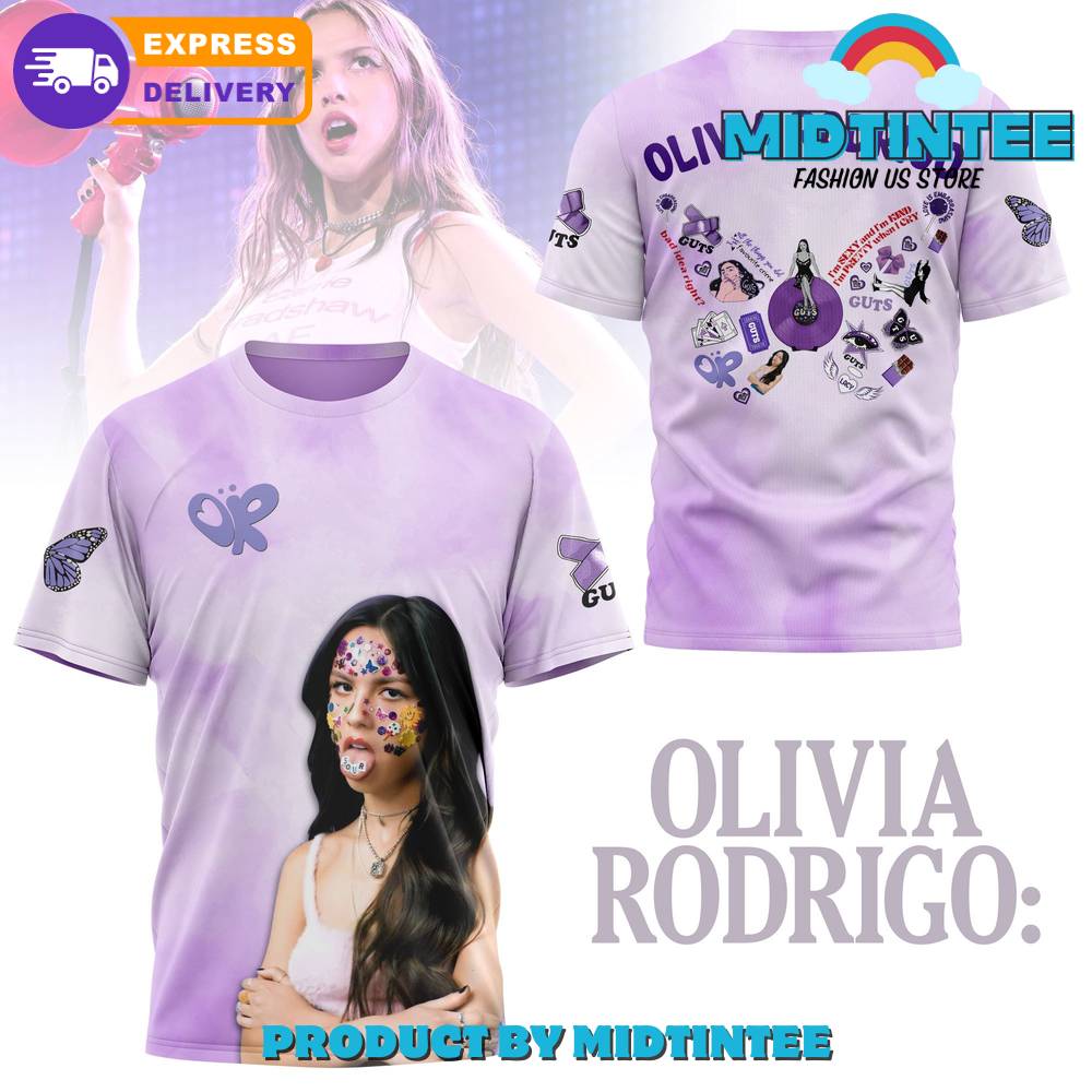 Olivia Rodrigo Favourite Crime Purple Shirt 30Uf095170 – Utopia Fashion