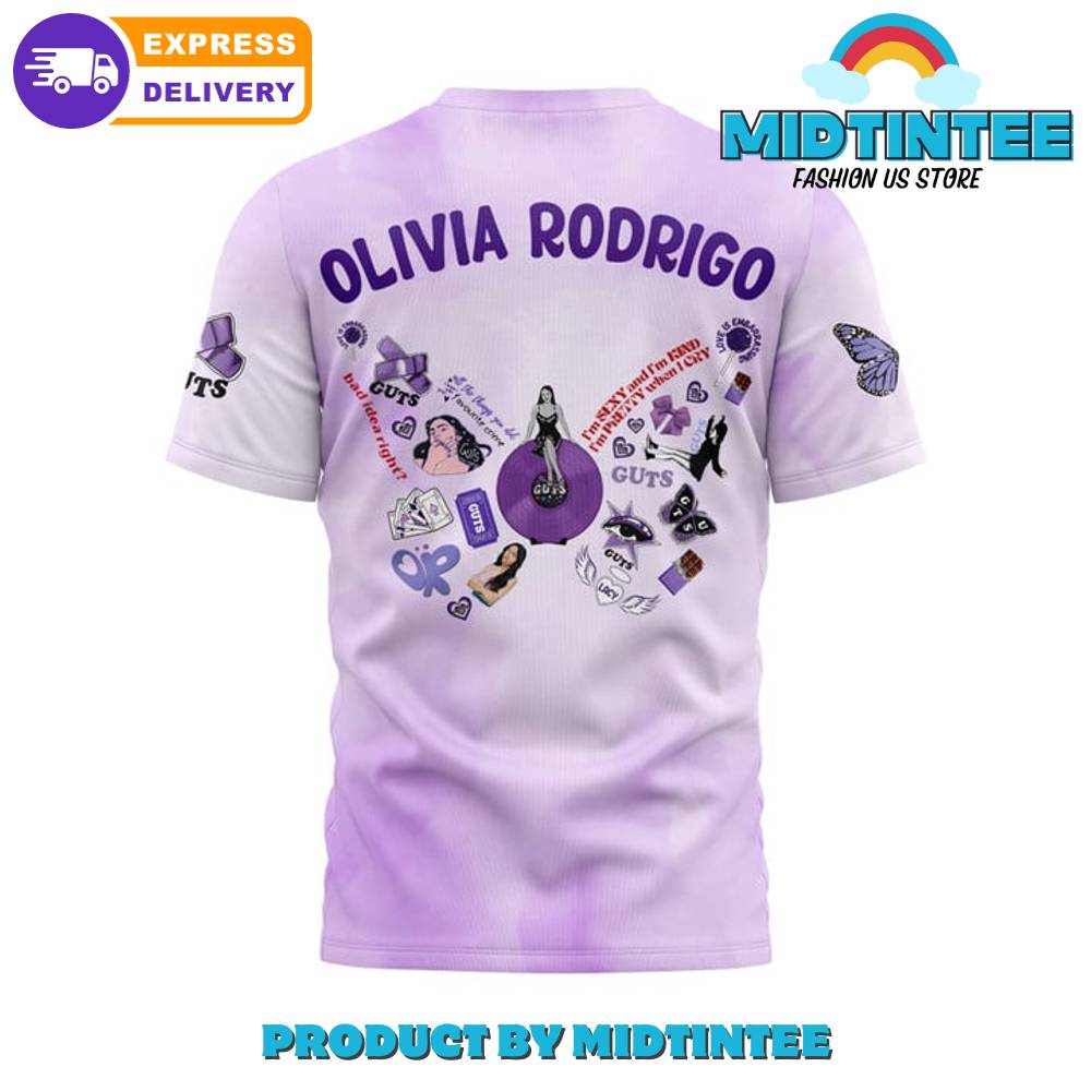 Olivia Rodrigo Favourite Crime Purple Shirt 30Uf095170 – Utopia Fashion