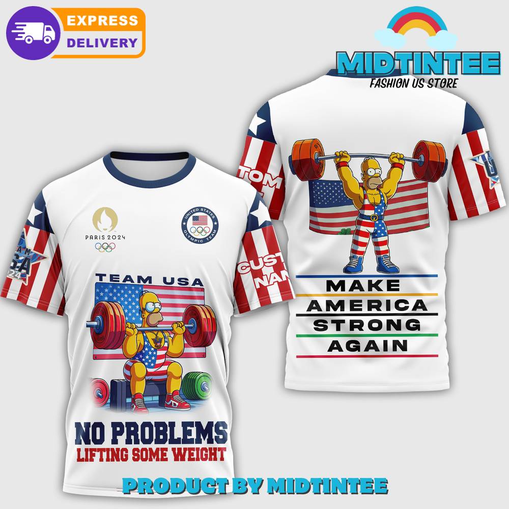 Olympic Paris Make America Strong Again Customized Shirt 30Uf095181 – Utopia Fashion