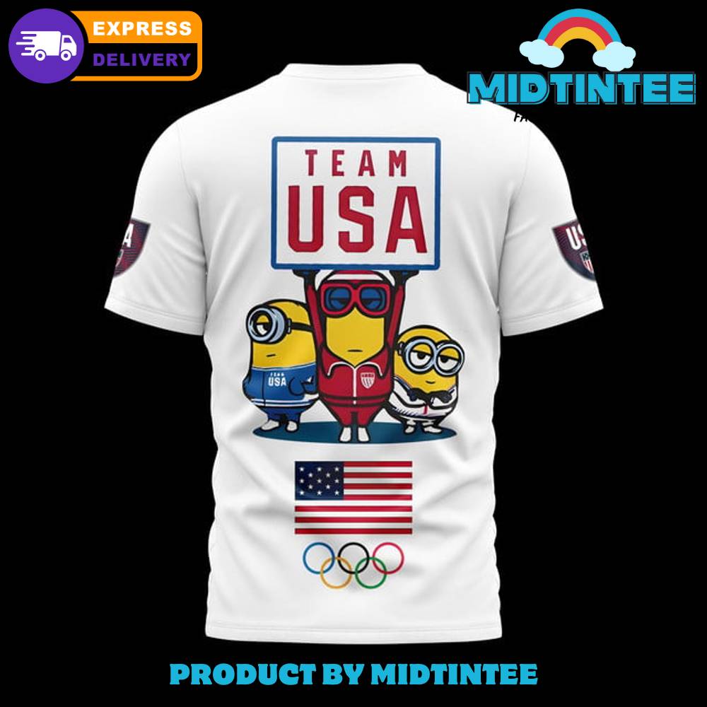 Olympic Paris Minions Team Usa Shirt 30Uf095184 – Utopia Fashion