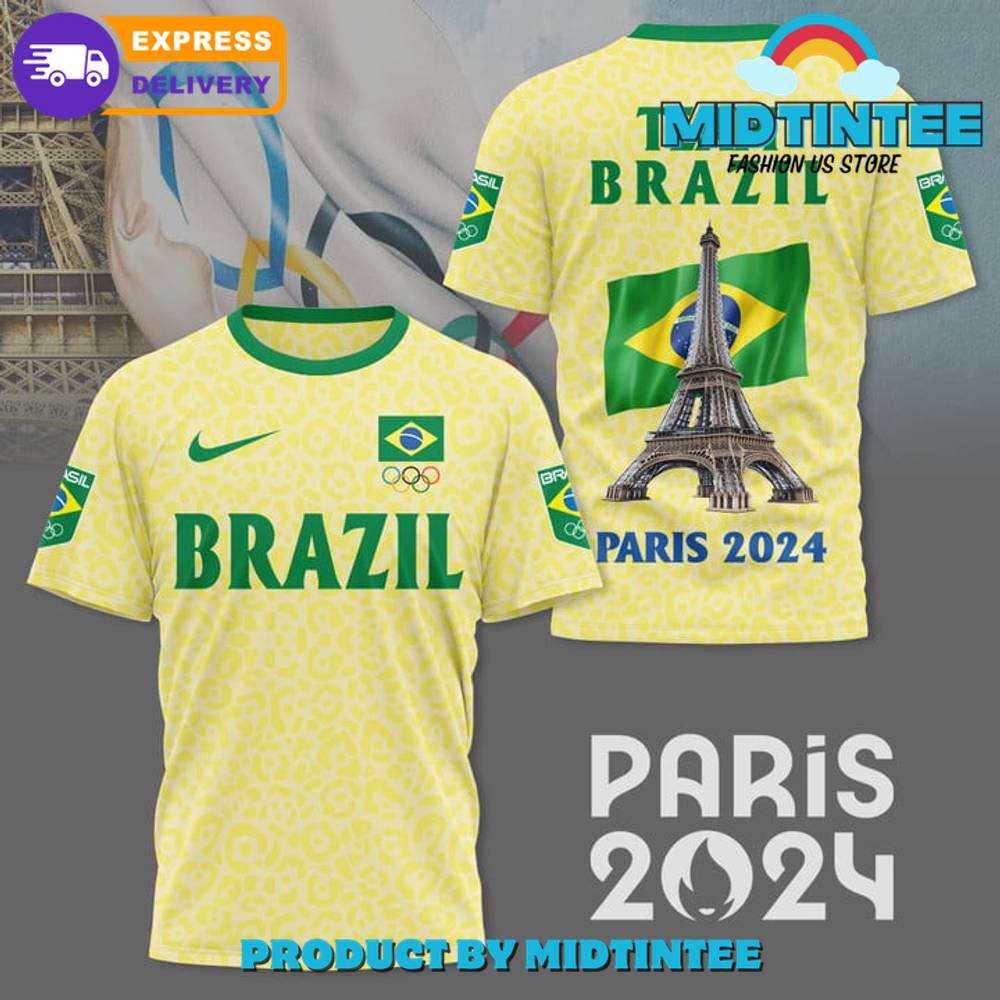 Olympic Paris Team Brazil Games Special Nike Shirt 30Uf095194 – Utopia Fashion