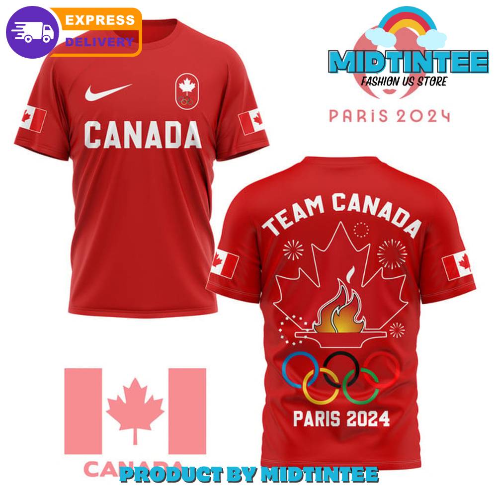 Olympic Paris Team Canada Nike Red Shirt 30Uf095195 – Utopia Fashion