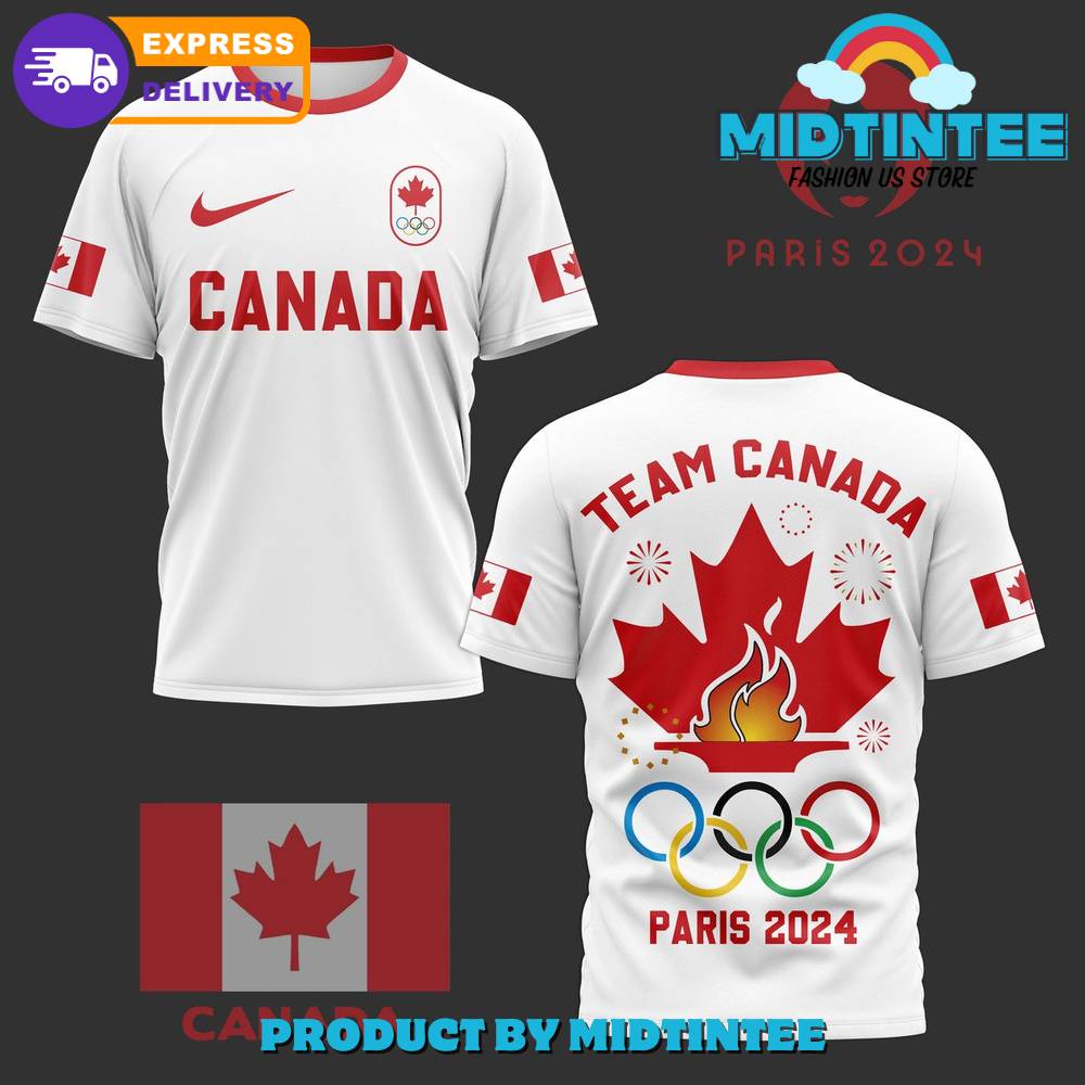 Olympic Paris Team Canada Nike White Shirt 30Uf095196 – Utopia Fashion