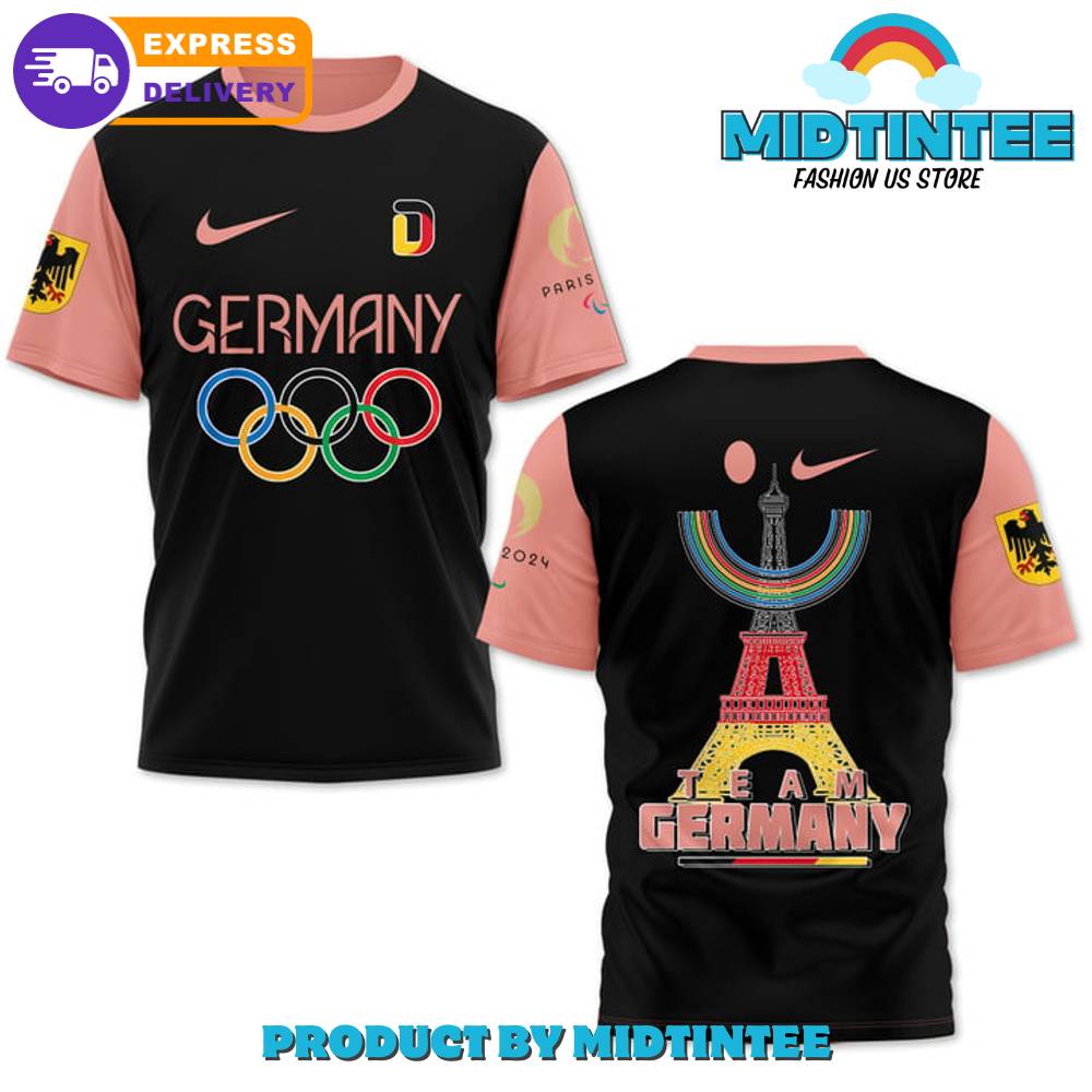 Olympic Paris Team Germany Pink Black Nike Shirt 30Uf095198 – Utopia Fashion