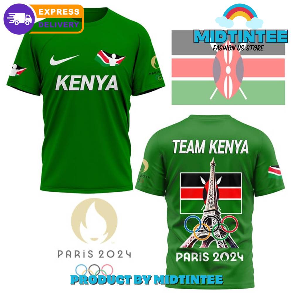 Olympic Paris Team Kenya Nike Green Shirt 30Uf095203 – Utopia Fashion