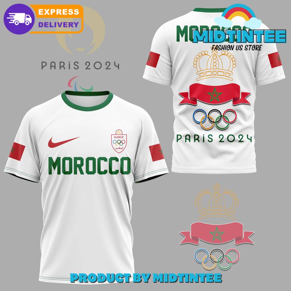 Olympic Paris Team Morocco White Nike Shirt 30Uf095208 – Utopia Fashion