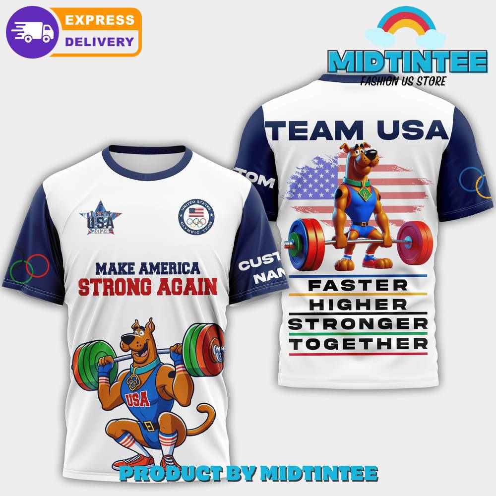 Olympic Paris Team Usa Make America Strong Again Shirt 30Uf095218 – Utopia Fashion