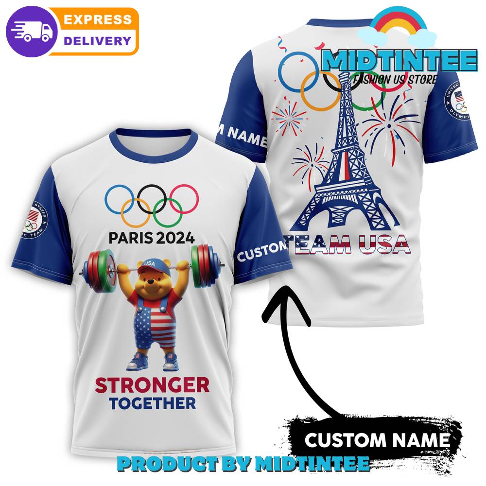 Olympic Paris Team Usa Stronger Together Customized Shirt 30Uf095219 – Utopia Fashion