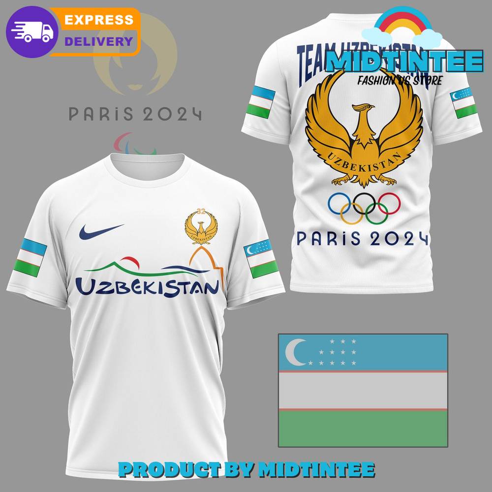 Olympic Paris Team Uzbekistan Nike White Shirt 30Uf095221 – Utopia Fashion