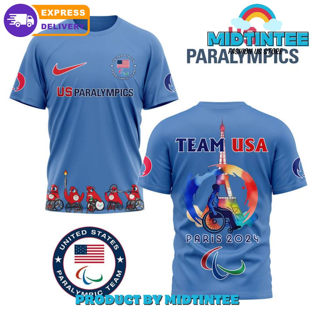 Olympic Paris Us Paralympics Nike Blue Shirt 30Uf095223 – Utopia Fashion