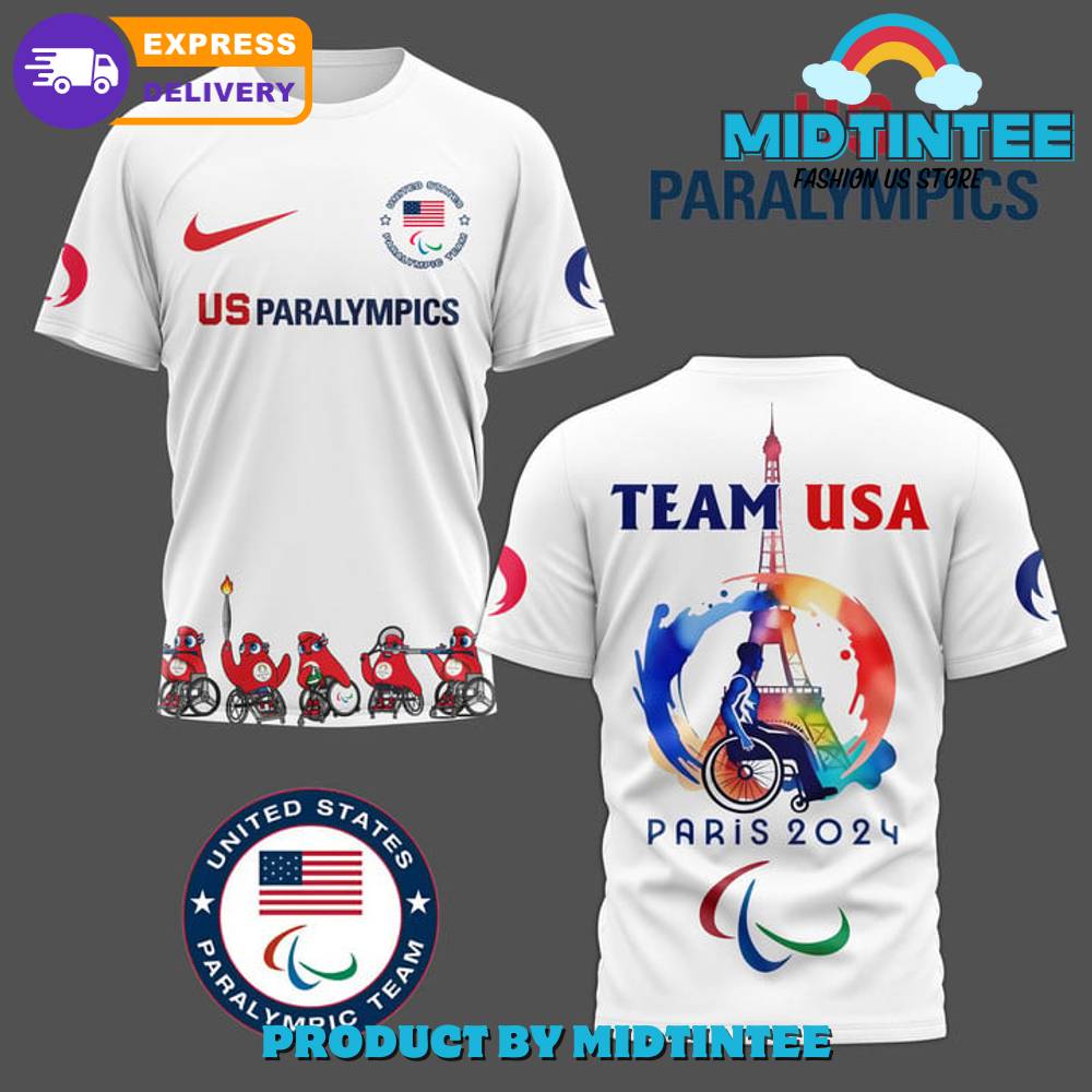 Olympic Paris Us Paralympics Nike White Shirt 30Uf095224 – Utopia Fashion