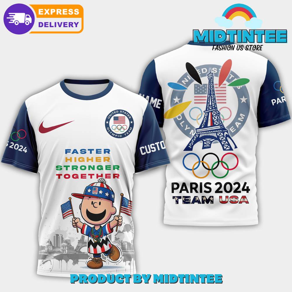 Olympic Paris United States Team Together Nike Shirt 30Uf095222 – Utopia Fashion