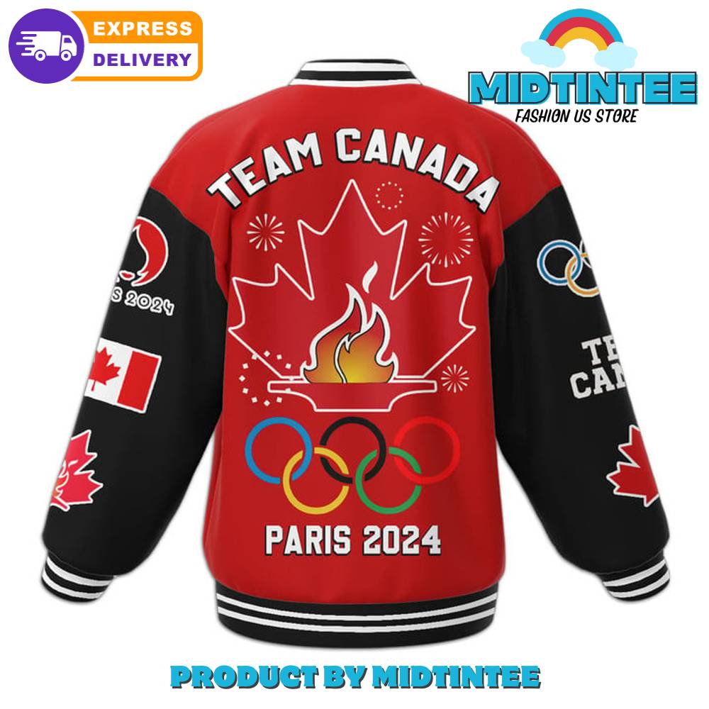 Olympic Paris Team Canada Nike Baseball Jacket 30Uf092422 – Utopia Fashion